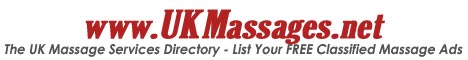 UK Massage Services Directory - Free Ads Listing